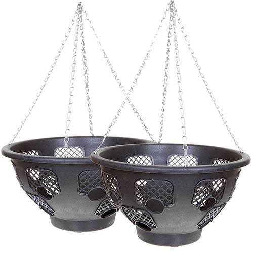 Easy Fill Hanging Baskets 38cm (15in) Pair